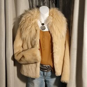 guess dessie faux fur jacket